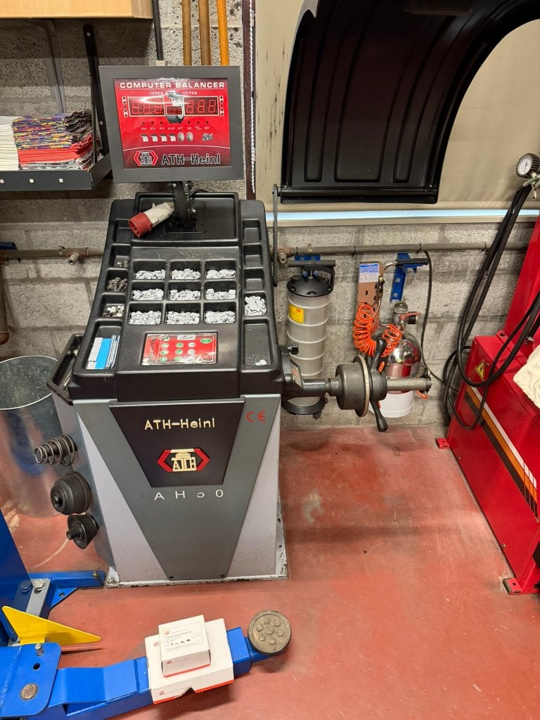 Balanceermachine ATH-Heinl 1580 + accesoires- mooie staat, Enlèvement, Utilisé