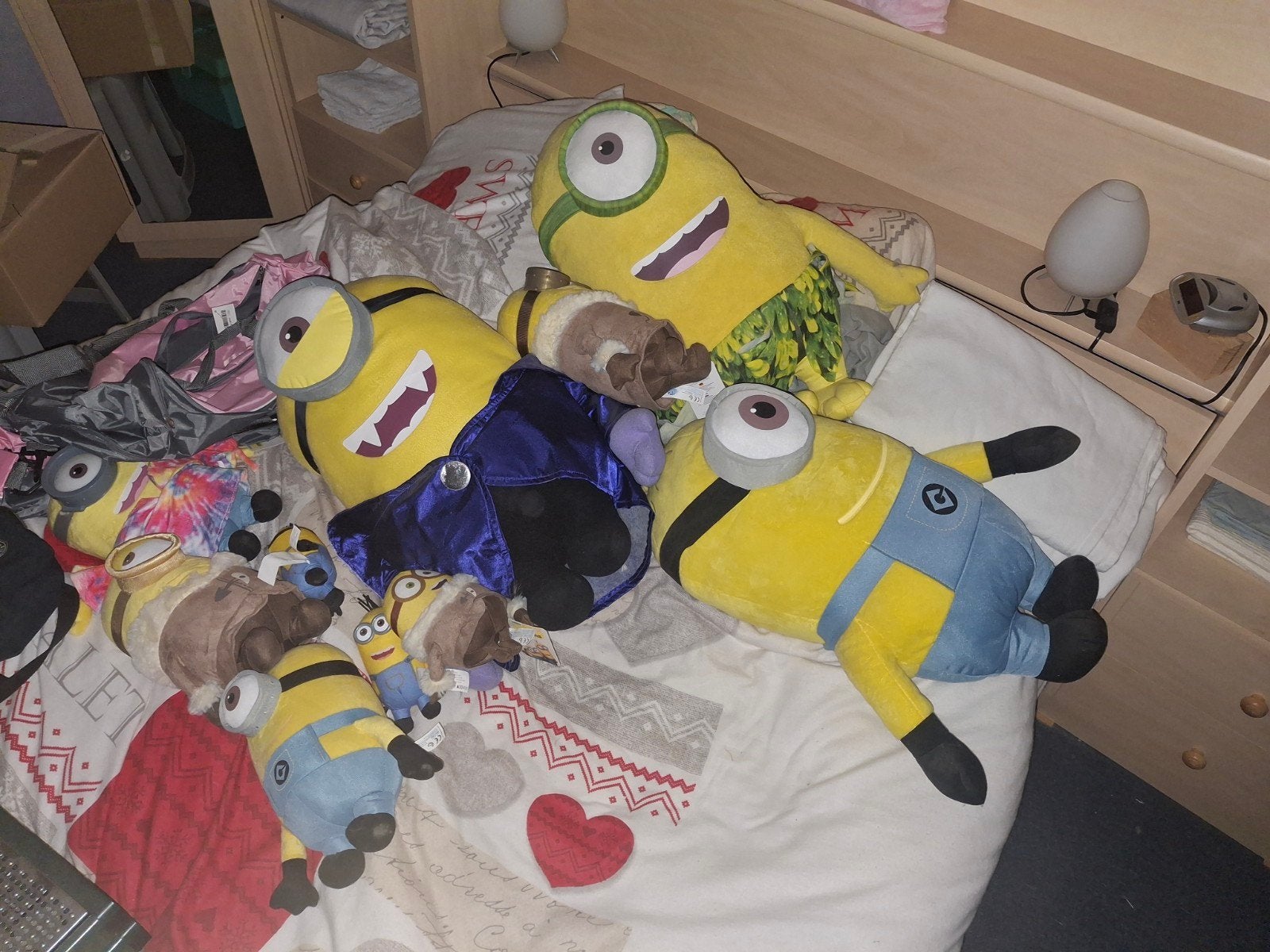 minions beren, Enlèvement ou Envoi