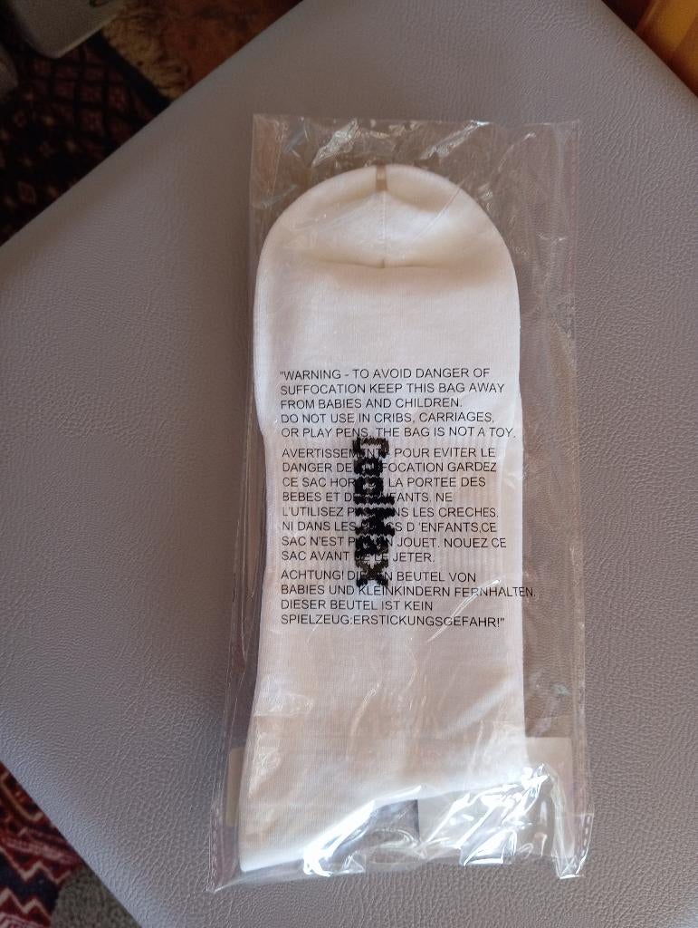 Witte sportsokken voor man, Vêtements | Hommes, Chaussettes & Bas, Neuf, The lycra company, Taille 43 à 46, Enlèvement