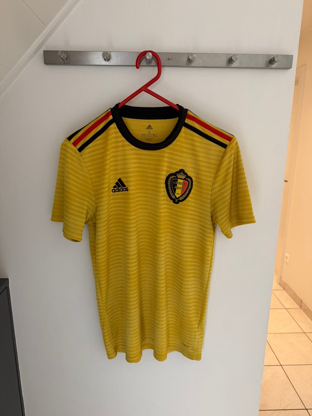 Belgium 2018 FIFA World Cup Away Shirt, Sport en Fitness, Maat S, Ophalen of Verzenden, Zo goed als nieuw, Shirt