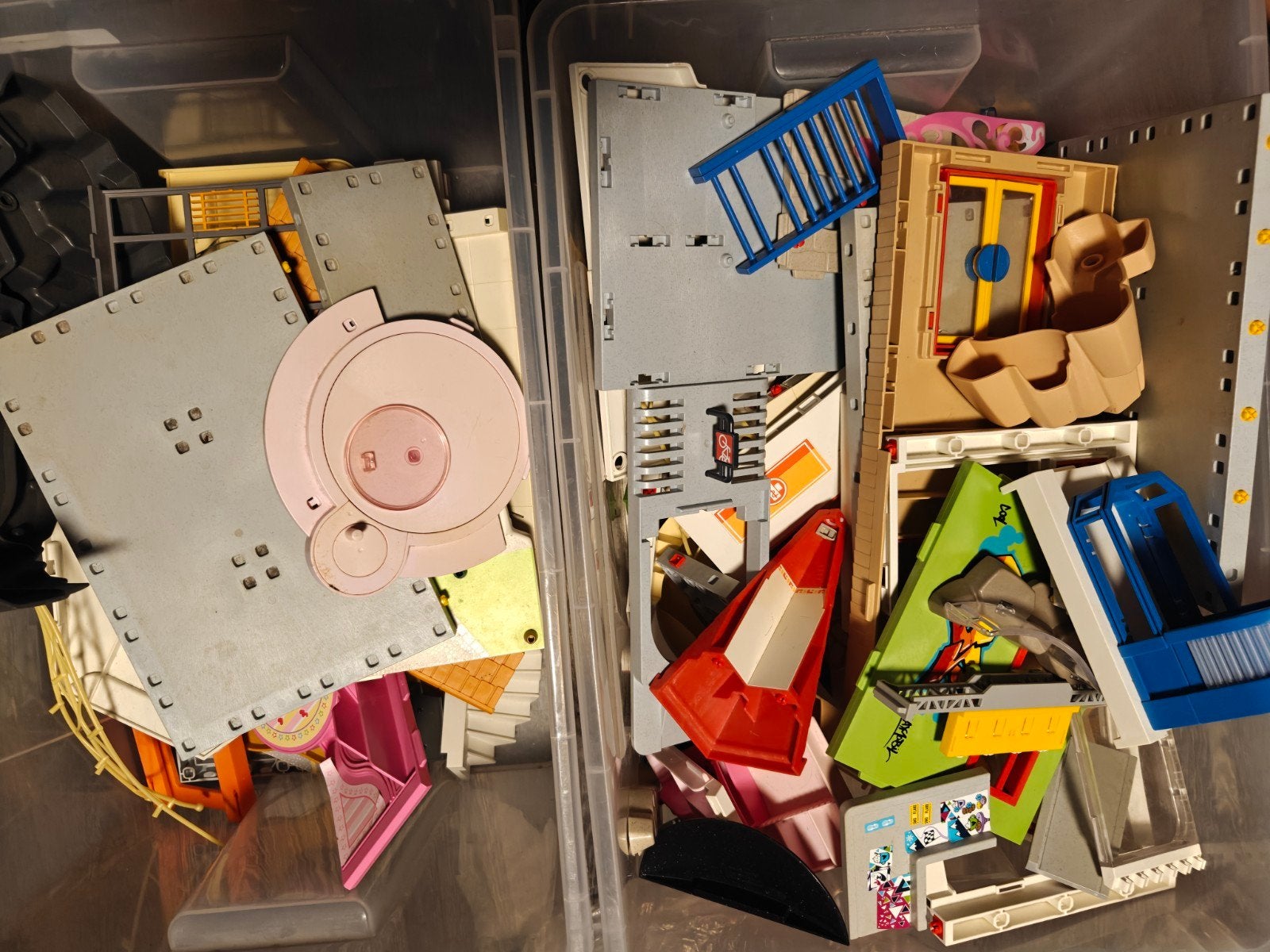 Enorme partij Playmobil bouwonderdelen, Ophalen of Verzenden, Gebruikt, Losse onderdelen, Gebouw