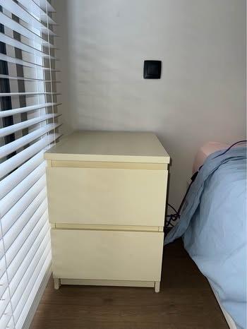 Nachtkastje, Ophalen, Gebruikt, Minder dan 45 cm, 55 tot 70 cm