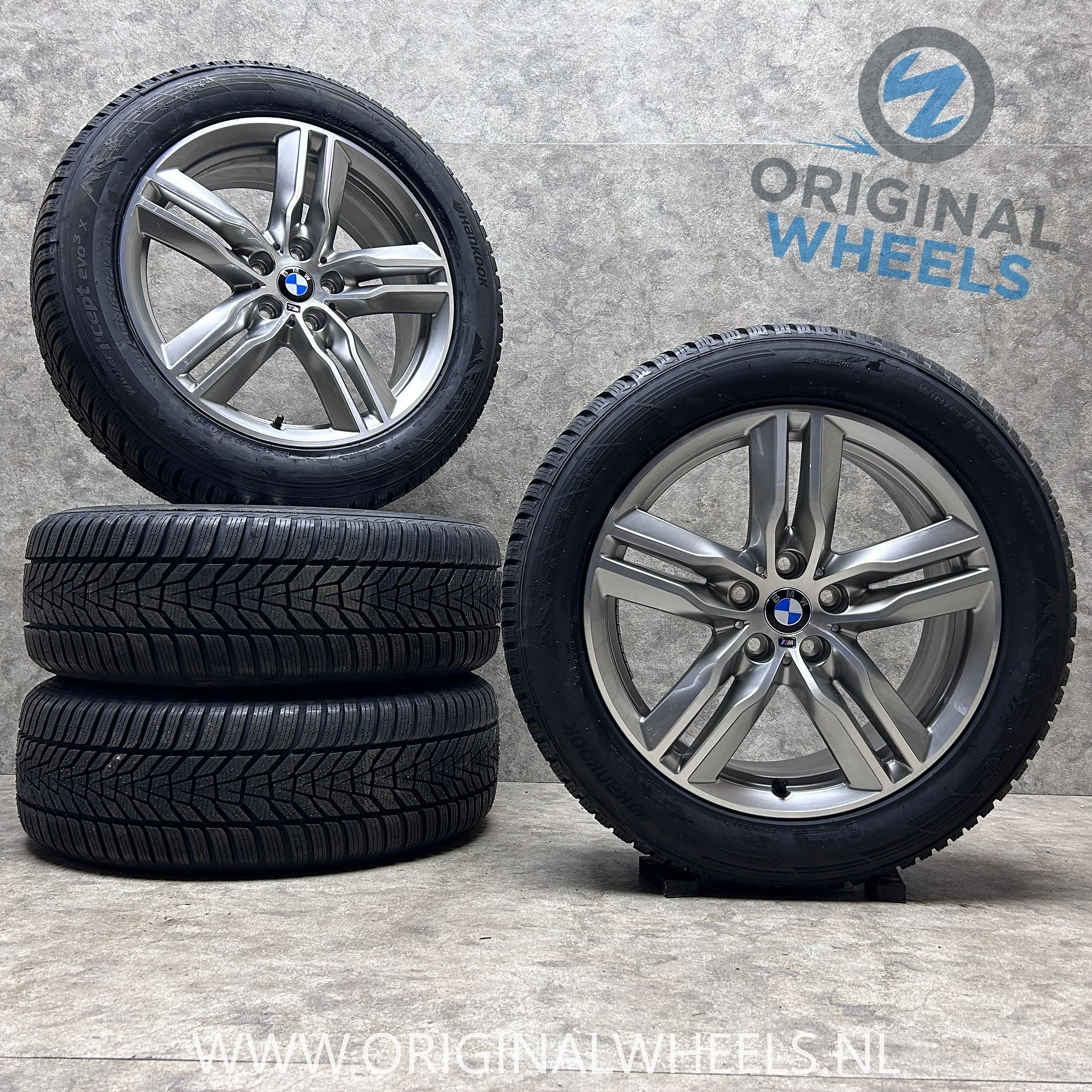 ✅18 inch originele velgen + winterbanden BMW X1 IX1 X2 IX2, Autos : Pièces & Accessoires, Pneus et Jantes, Pneus hiver, Véhicule de tourisme