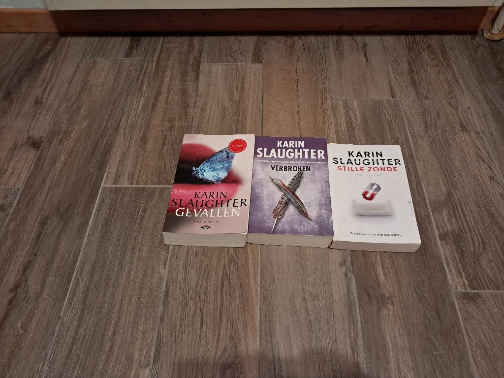 BOEKEN " KARIN SLAUGHTER ", Livres, Thrillers, Utilisé, Enlèvement ou Envoi