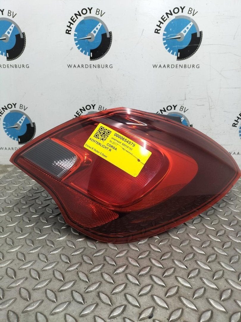 OPEL CORSA 1.4 Innovation ACHTERLICHT R 2017, Ophalen of Verzenden, Gebruikt, ARN erkend