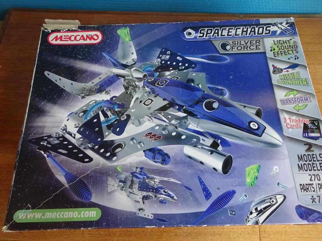 MECCANO Spacechaos de 2011 pour enfants de 7 à 12 ans, Enlèvement ou Envoi, Utilisé, Bricolage