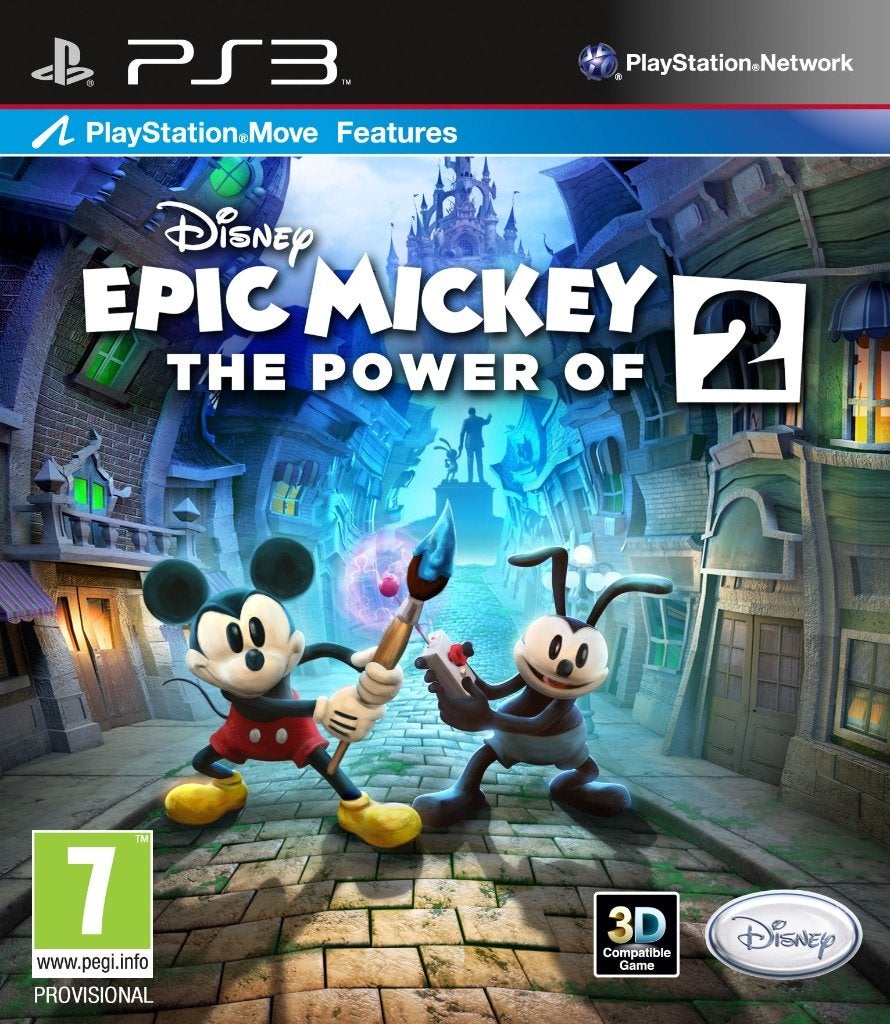 Disney Epic Mickey 2 The Power Of Two (zie beschrijving), Games en Spelcomputers, 1 speler, Ophalen of Verzenden, Zo goed als nieuw
