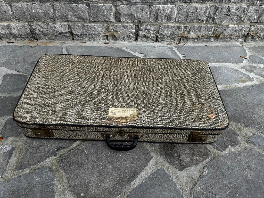 Vintage VW koffer uit de jaren 1950-1960, Ophalen, Gebruikt, Hard kunststof