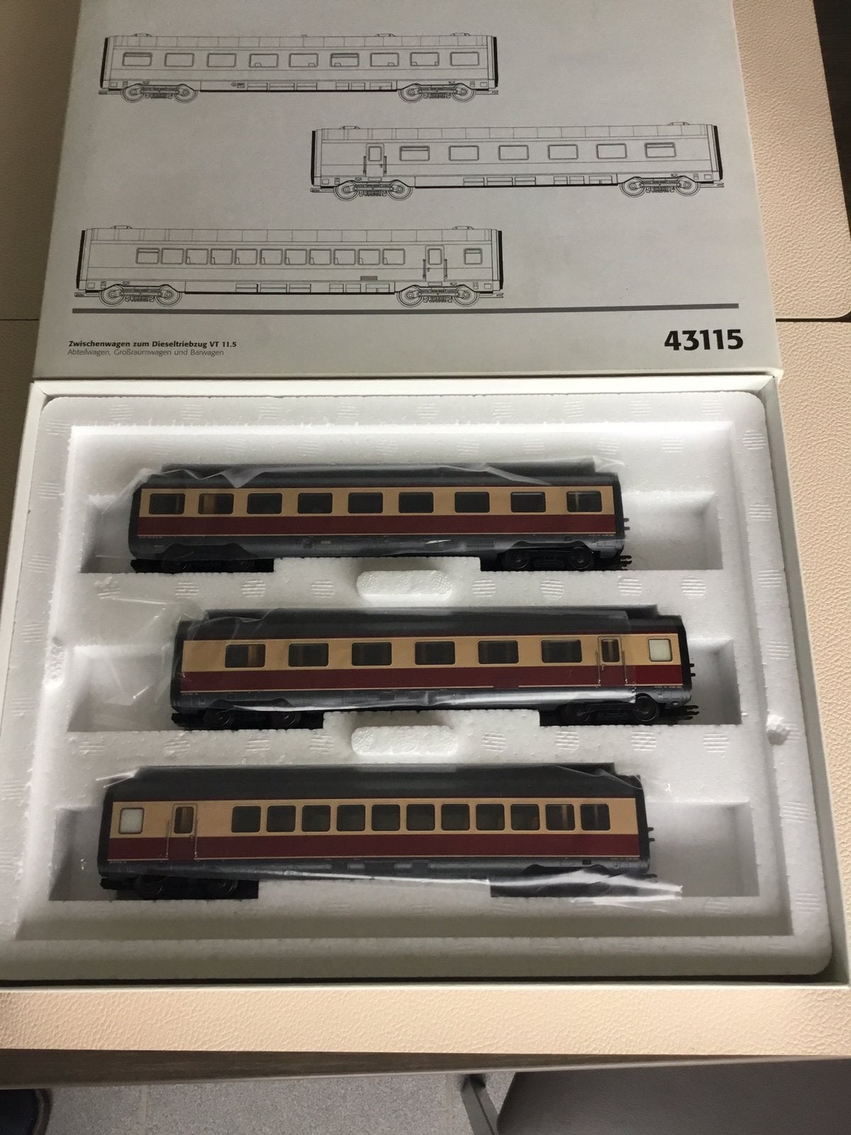 Marklin 43115, Wisselstroom, Treinset, Ophalen of Verzenden, Zo goed als nieuw