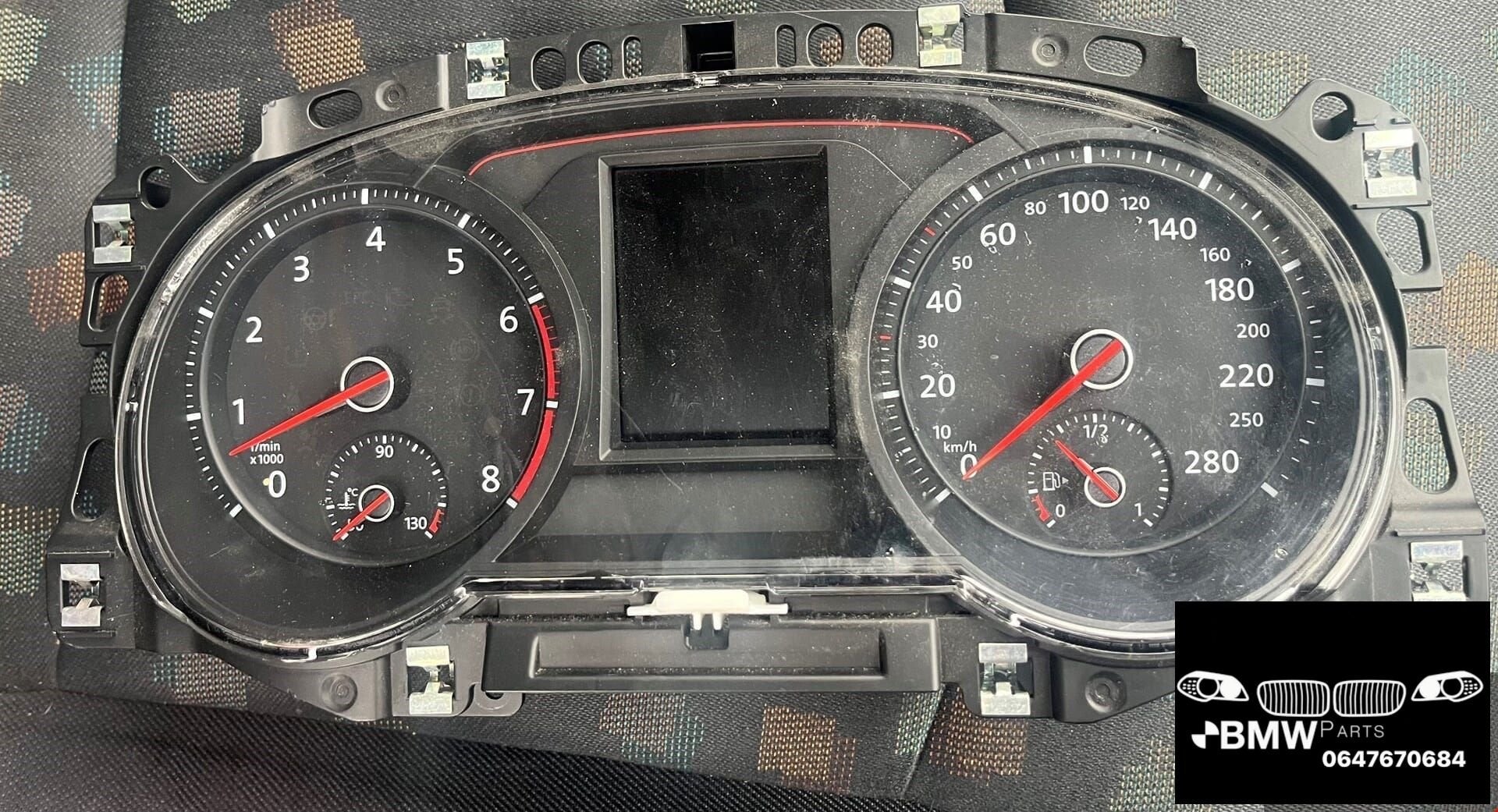 Km teller / Tacho VW Golf 7 GTI handbak, Volkswagen, -, Utilisé, -