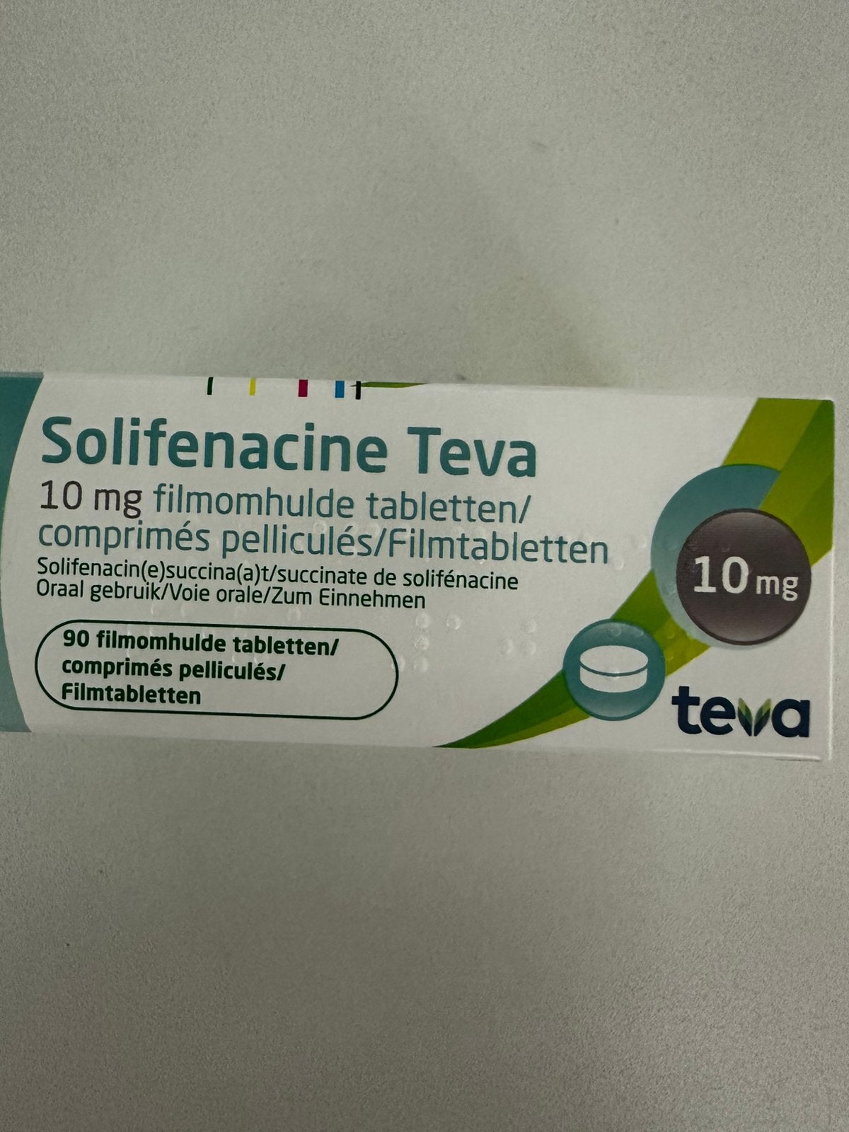 Solifenacine bekkenbodem, Ophalen, Nieuw