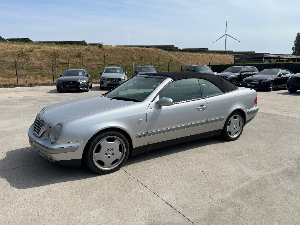 Mercedes CLK 200 Automaat - Leder - Verwarmde zetels, Cuir, Argent ou Gris, Achat, Cabriolet