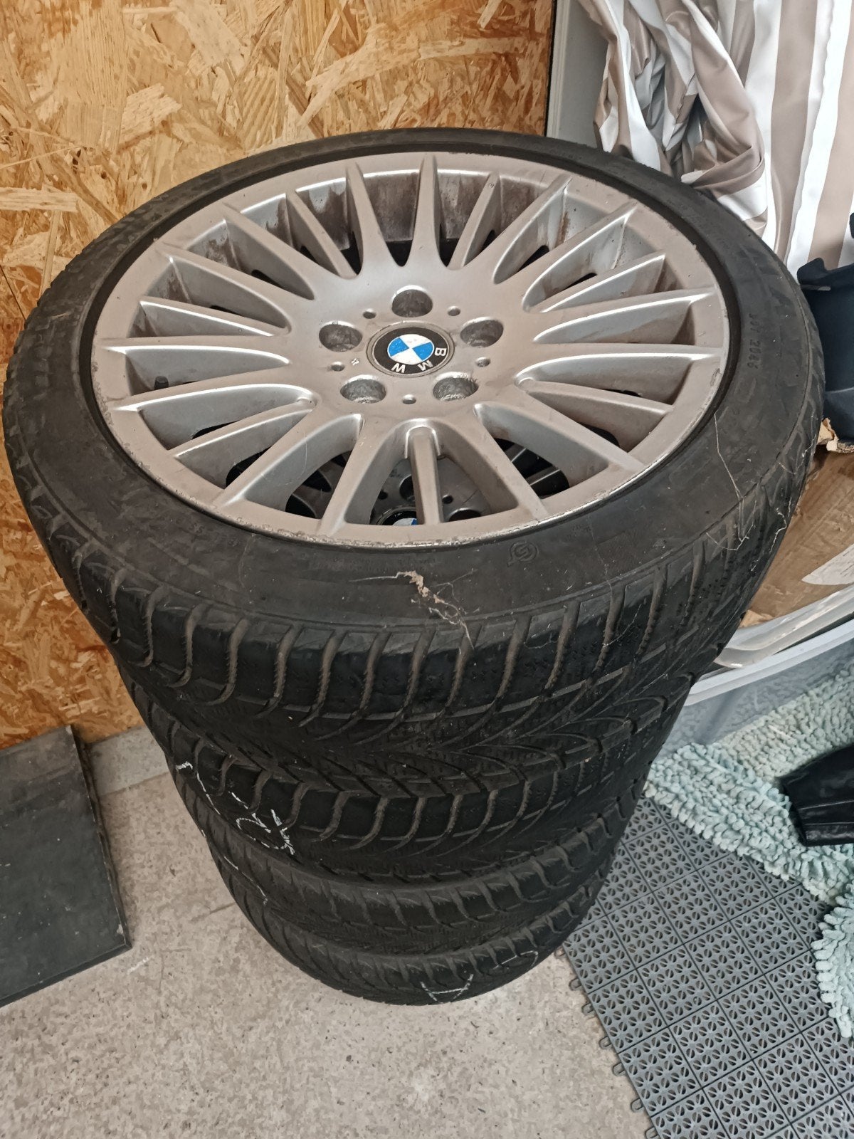 bmw 17 inch velgen, Auto-onderdelen, Ophalen, Gebruikt, 17 inch, Band(en)