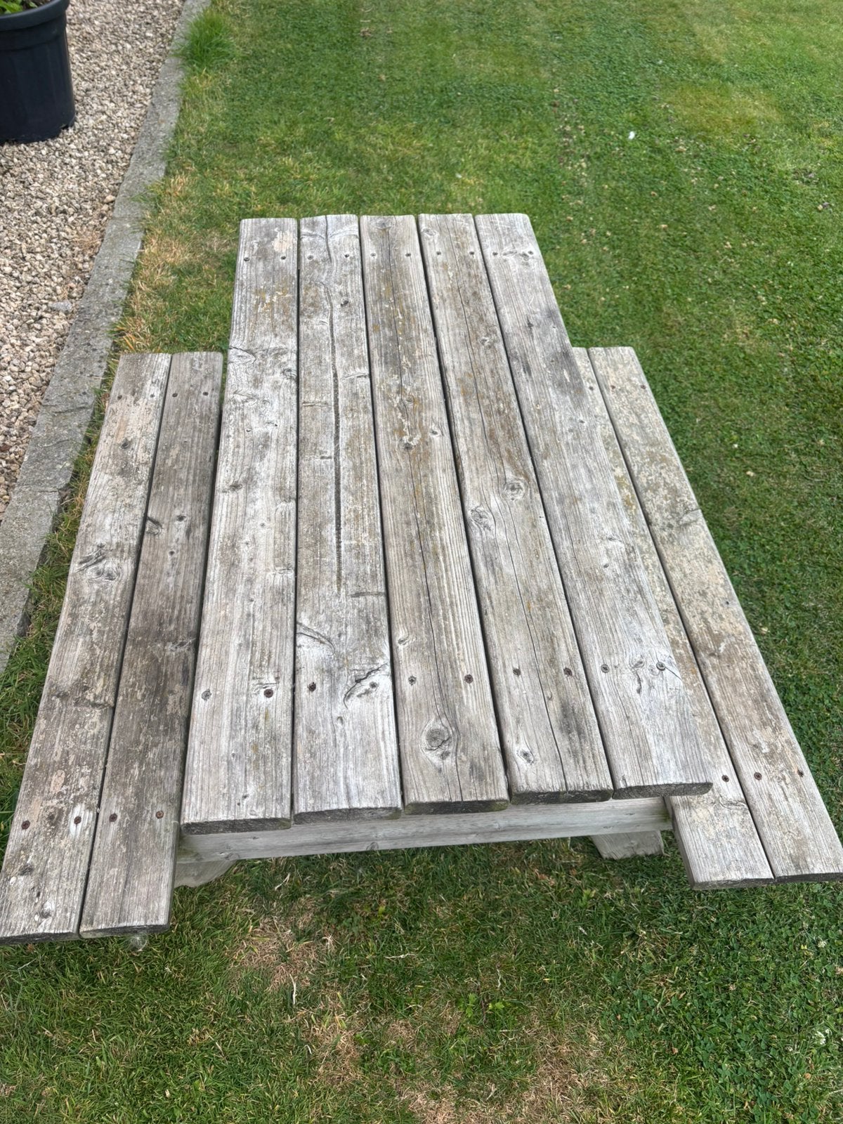 Picknicktafel kind, Tuin en Terras, Picknicktafels, Ophalen, Gebruikt