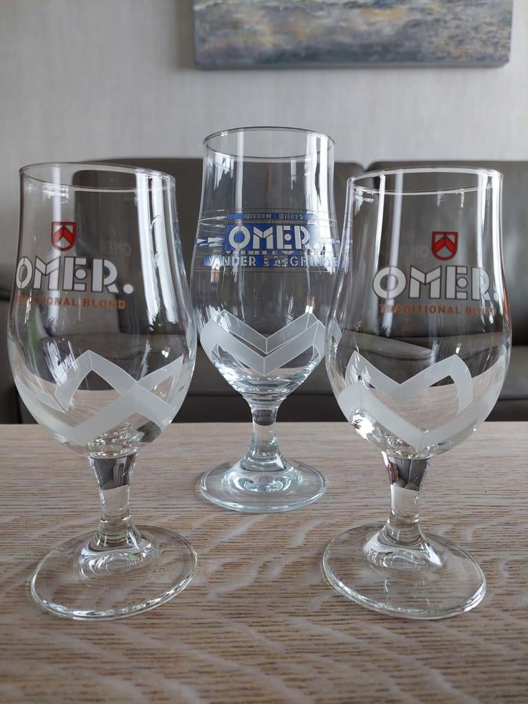 Omer glazen, Ophalen