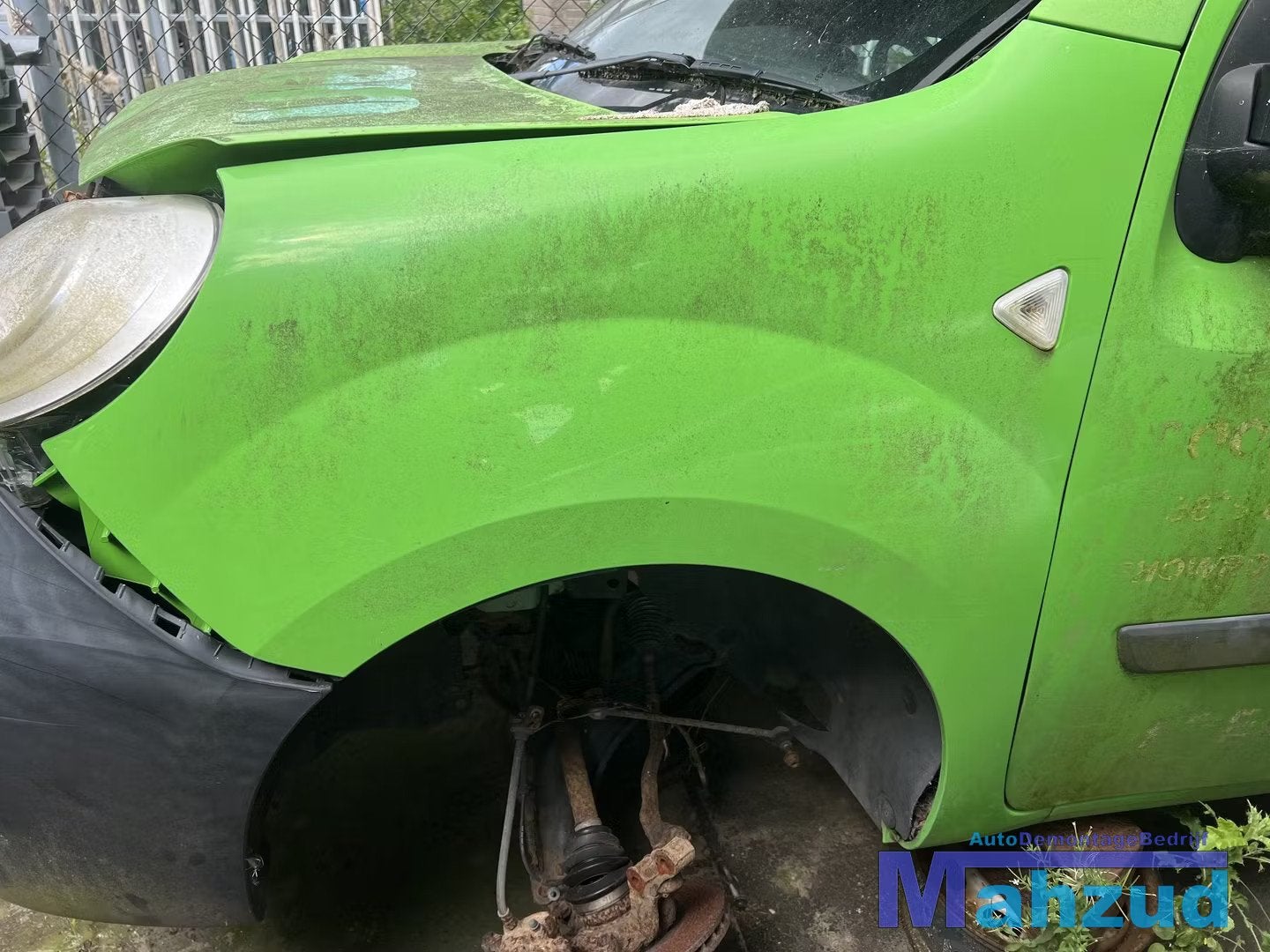 RENAULT KANGO Groen CM986 Links voorscherm 2008-2013, Renault Group, Gebruikt, Contact.group@renault.com, Renault