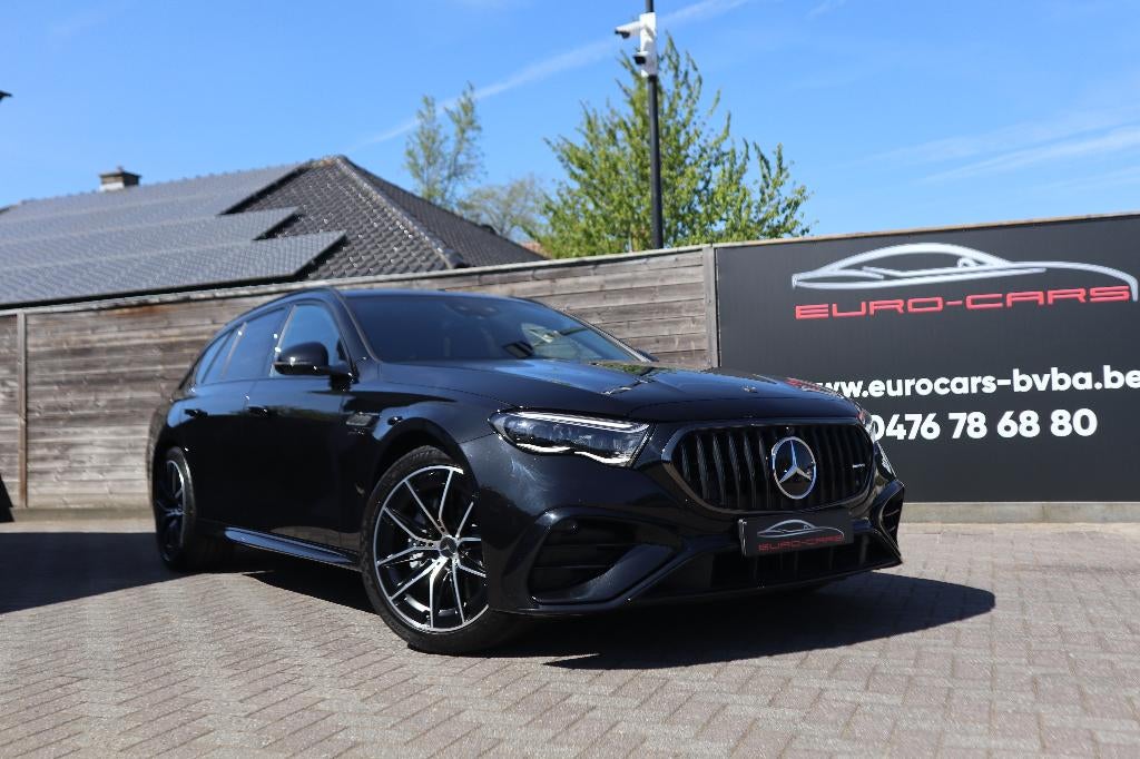 E53 AMG 4Matic/Hybride/Burmester/360/Headup/Distr/Trekh/btw, Auto's, Automaat, Testrit aan huis, 2500 kg, Zwart