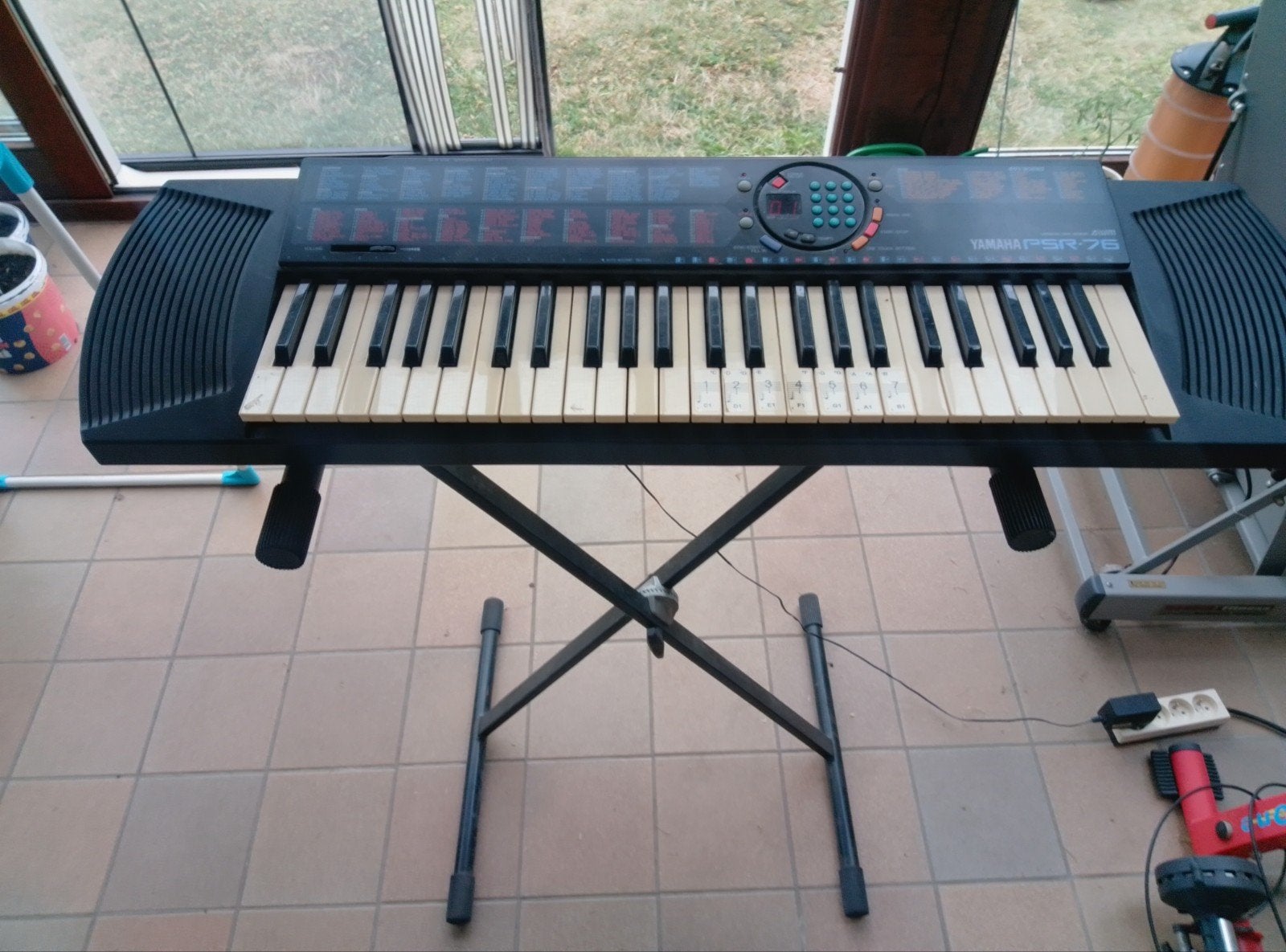 keyboard, Muziek en Instrumenten, Keyboards, Gebruikt, Yamaha, Met standaard, Ophalen