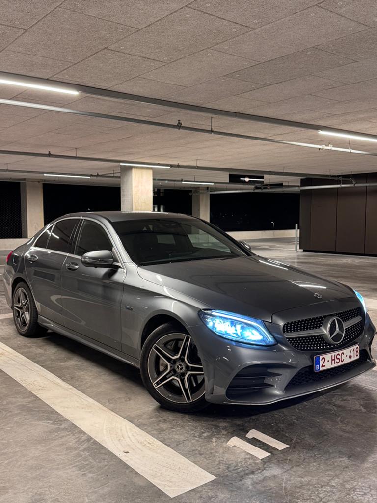 Mercedes-Benz C 300  plug-in hybrid (2020) zeer goede staat, Cuir, Argent ou Gris, Achat, 1800 kg