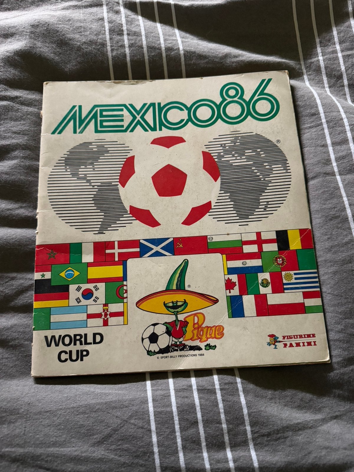 Panini mexico 86, Verzamelen, Sportartikelen en Voetbal, Ophalen of Verzenden, Gebruikt