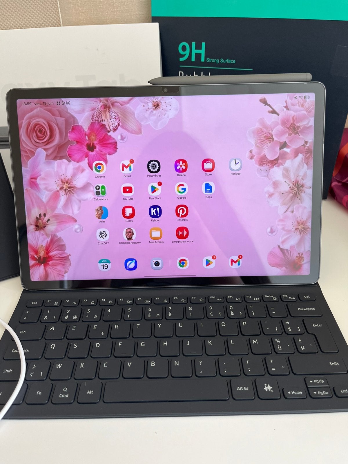 Tab s9fe plus 128GB,, 12 pouces, S9 fe plus, Comme neuf, Enlèvement
