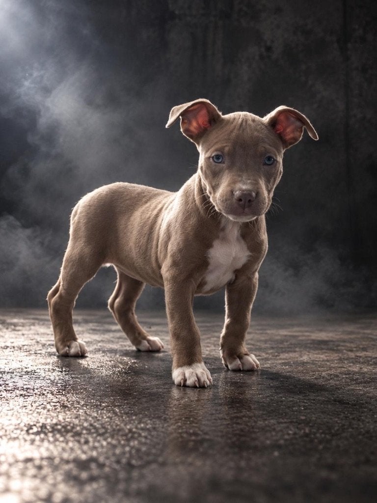 Chiot Sweet American Stafford (femelle), American Staffordshire Terrier, Maladie de Carré (chiens), Plusieurs, Belgique