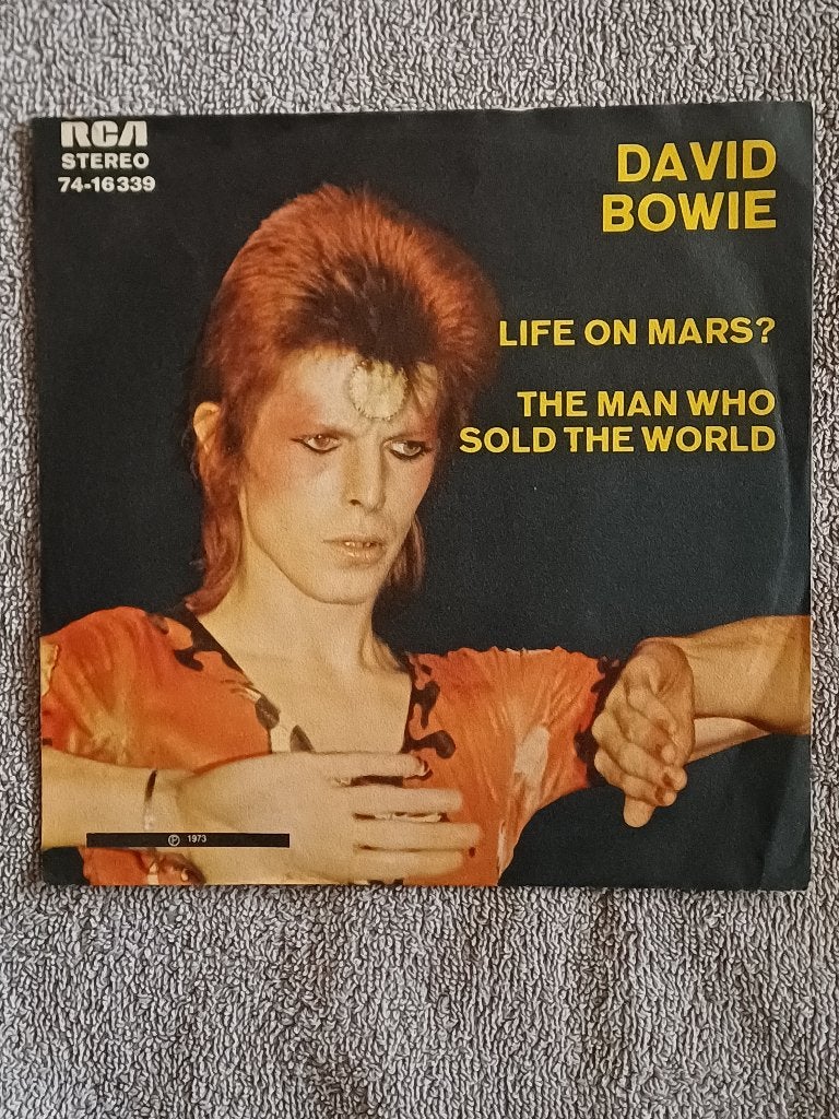David Bowie – Life On Mars?  1973  Glam Rock, Cd's en Dvd's, Gebruikt, 7 inch, Ophalen of Verzenden, Pop