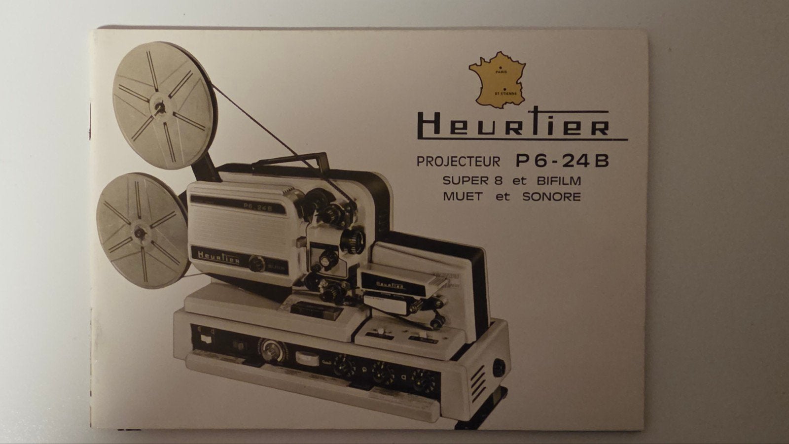 Super 8 film materiaal ´HEURTIER´, Ophalen