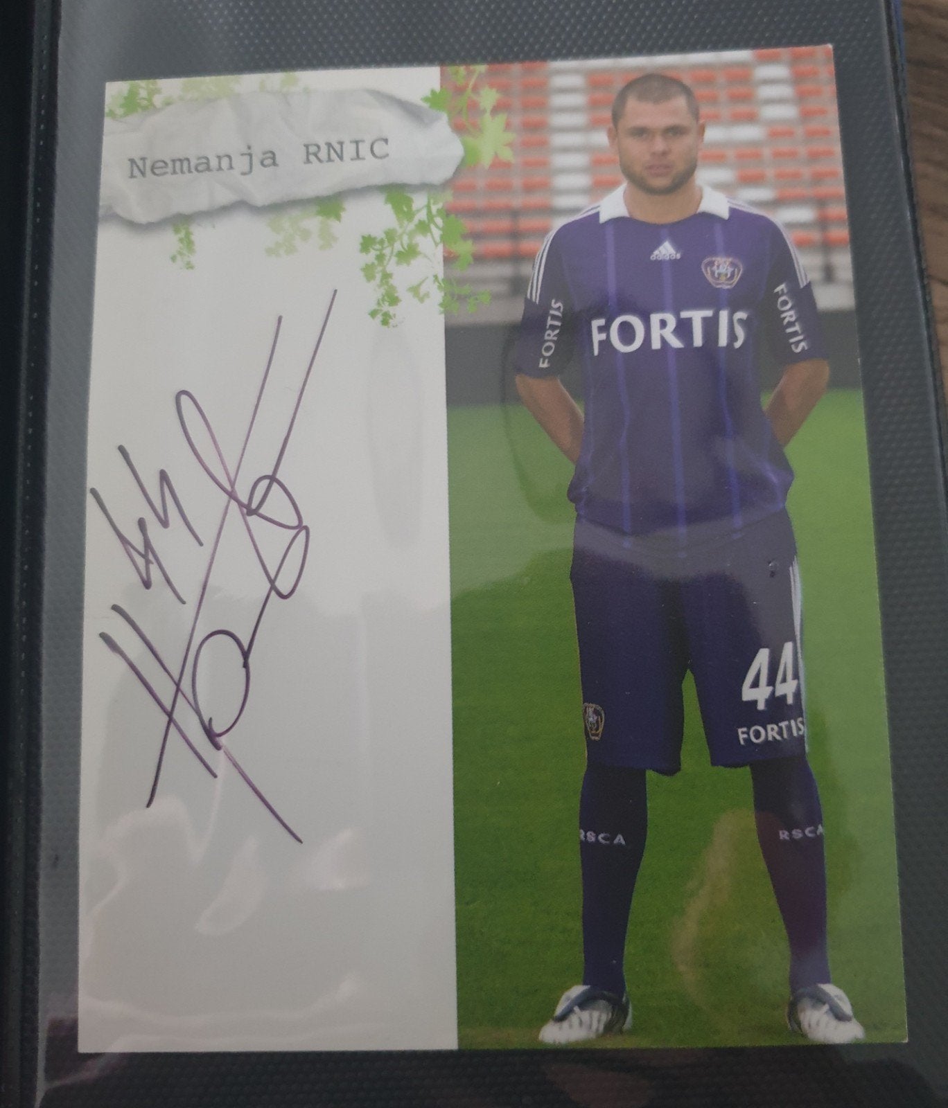 Handtekeningen ANDERLECHT Spelers !!!, Verzamelen, Ophalen of Verzenden