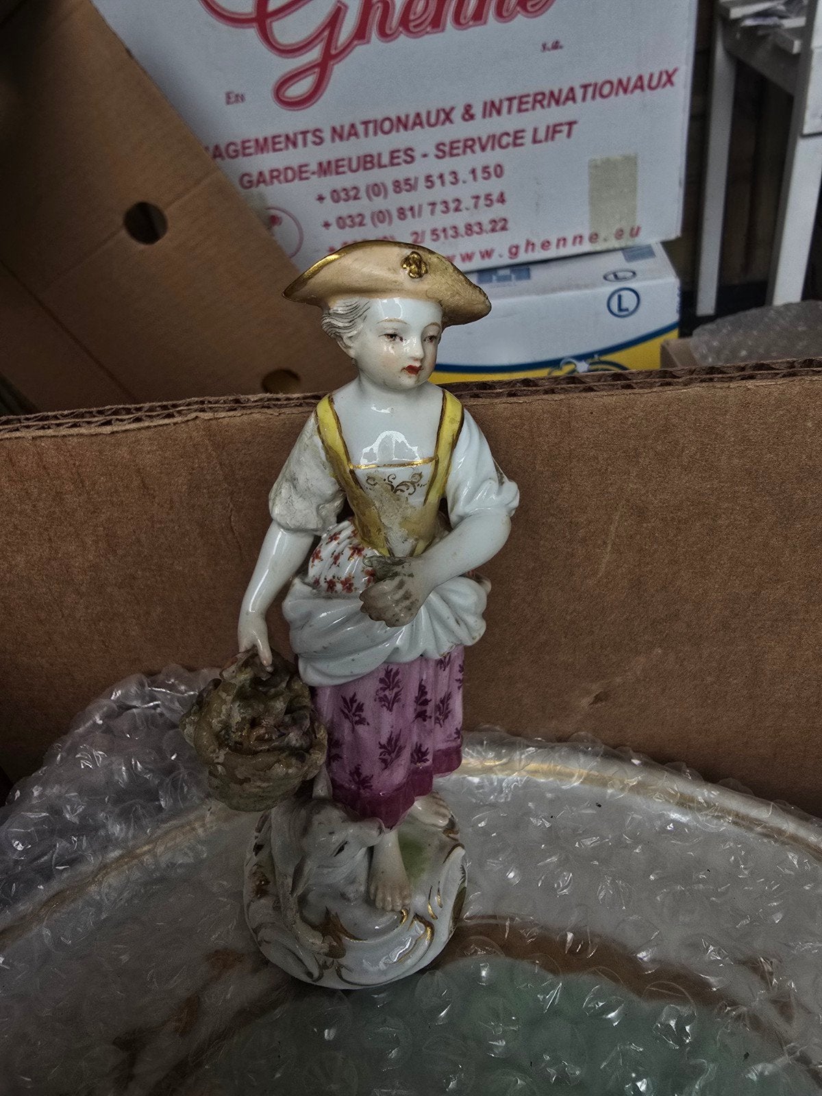 Meissen beeld, Jardin & Terrasse, Pièces d'eau & Fontaines, Enlèvement