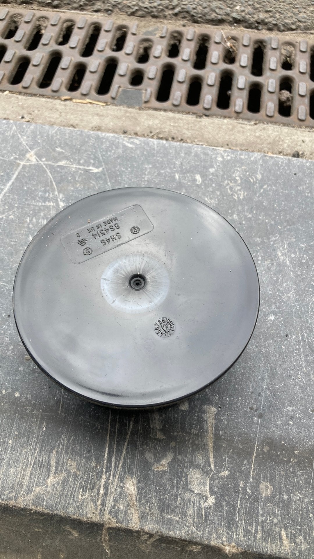 Stop en PVC 110 mm, Jardin & Terrasse, Accessoires pour étangs, Enlèvement ou Envoi, Neuf, Autres types