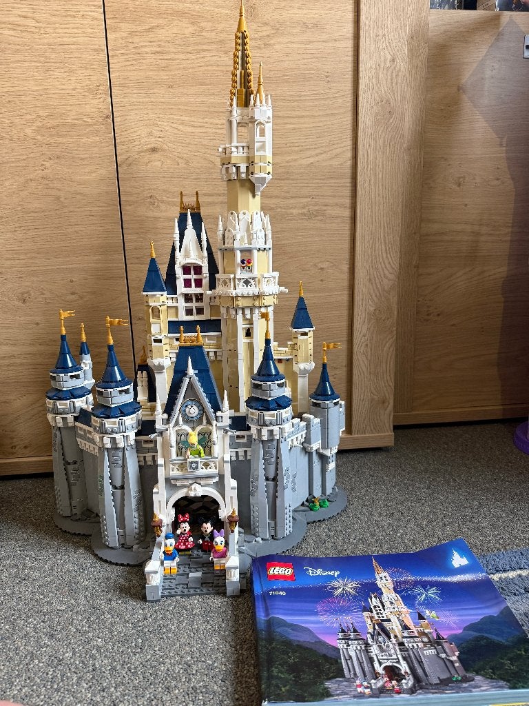 LEGO Het Disney Kasteel compleet  - 71040, Ophalen of Verzenden, Zo goed als nieuw