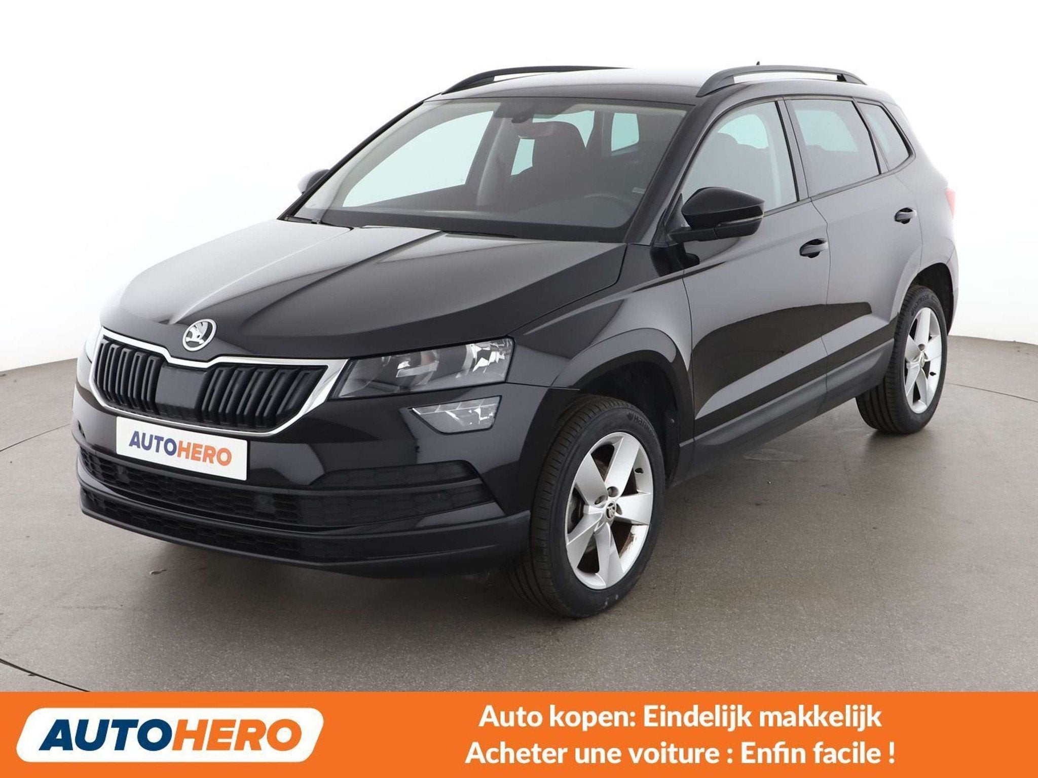 Skoda Karoq 1.5 TSI ACT Ambition, Autos, Ordinateur de bord, Noir, 5 places, Tissu