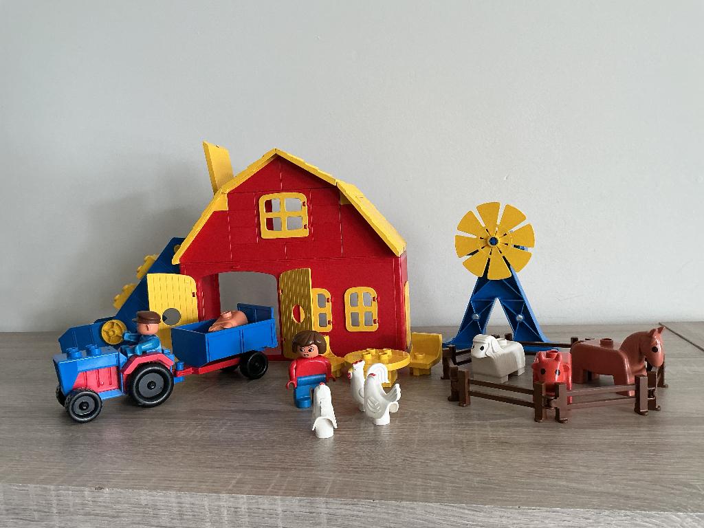 DUPLO 2655-1 FARM, Ophalen, Zo goed als nieuw, Compleet, Duplo