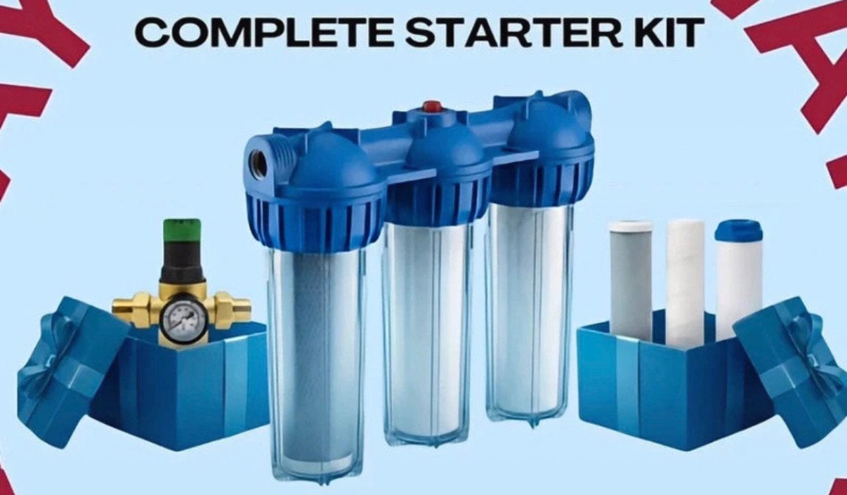 Complete nieuwe waterzuivering starterkit, Doe-het-zelf en Bouw, Reinigingsmachines, Nieuw, Ophalen of Verzenden