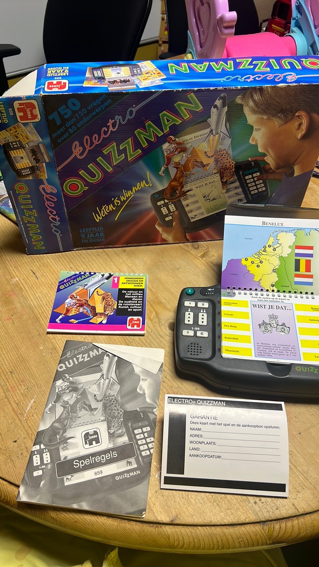 Electro quizzman, Games en Spelcomputers, Ophalen of Verzenden, Overige merken, Gebruikt