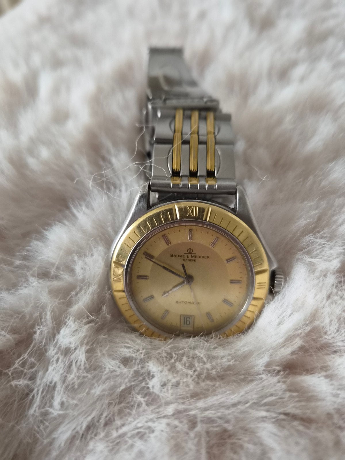 magnifique montre homme baume et mercier, Enlèvement ou Envoi, Or, Or