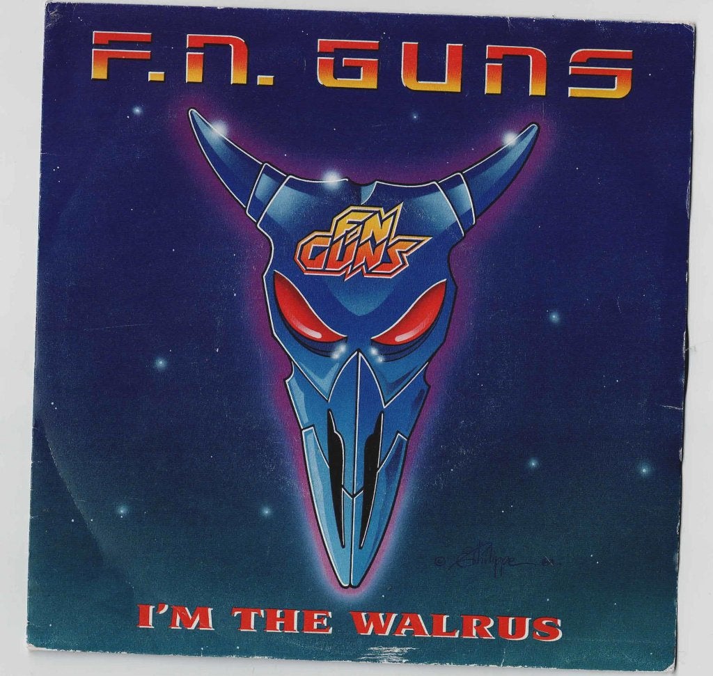 F.N. Guns - I'm the Walrus - Teenagers Rampage, 7 inch, Ophalen of Verzenden, Zo goed als nieuw, Rock en Metal
