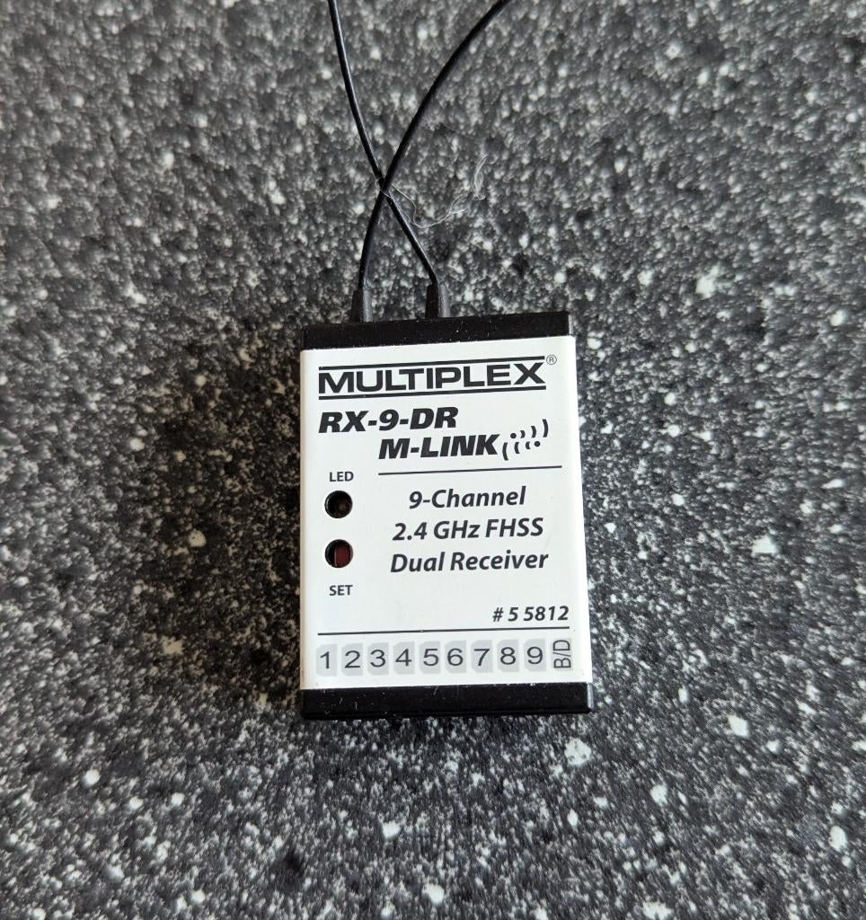 Récepteur Multiplex RX-9 DR M-Link, Enlèvement, Comme neuf