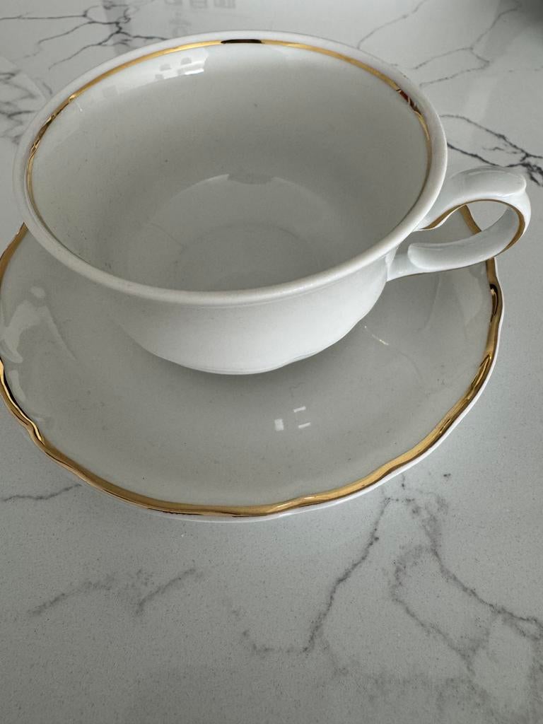 11 Koffietassen + ondertassen, Enlèvement