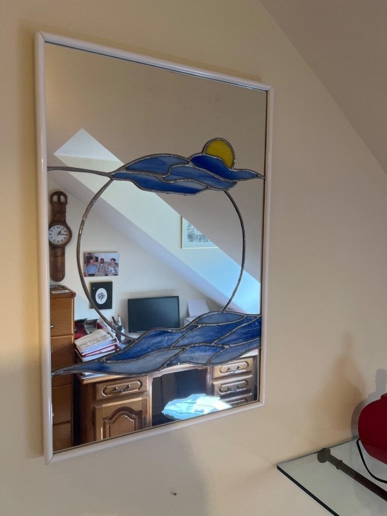 miroir, Maison & Meubles, Enlèvement, Utilisé, Rectangulaire