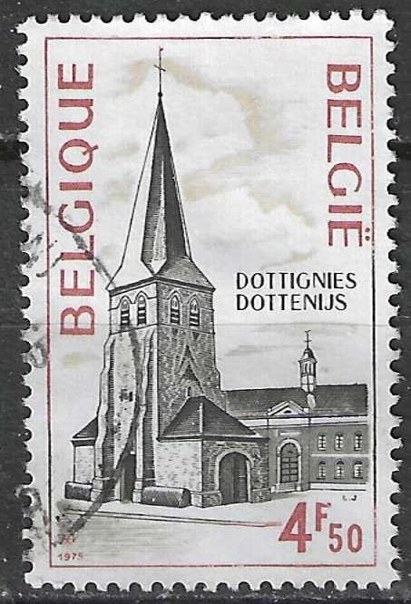 Belgique 1975 - Yvert 1763 /OBP 1772 - Dottignies (ST), Envoi, Affranchi, Oblitéré
