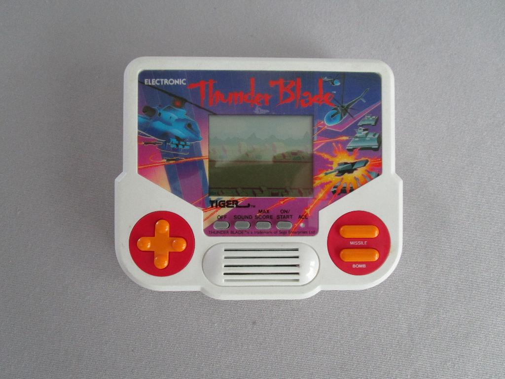 Tiger spel Thunder Blade 1988, Ophalen, Overige merken, Gebruikt