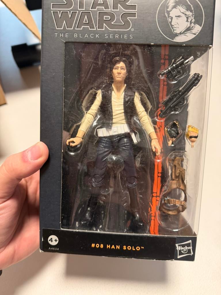 Han Solo Star Wars Black Series, Ophalen of Verzenden, Nieuw, Actiefiguurtje