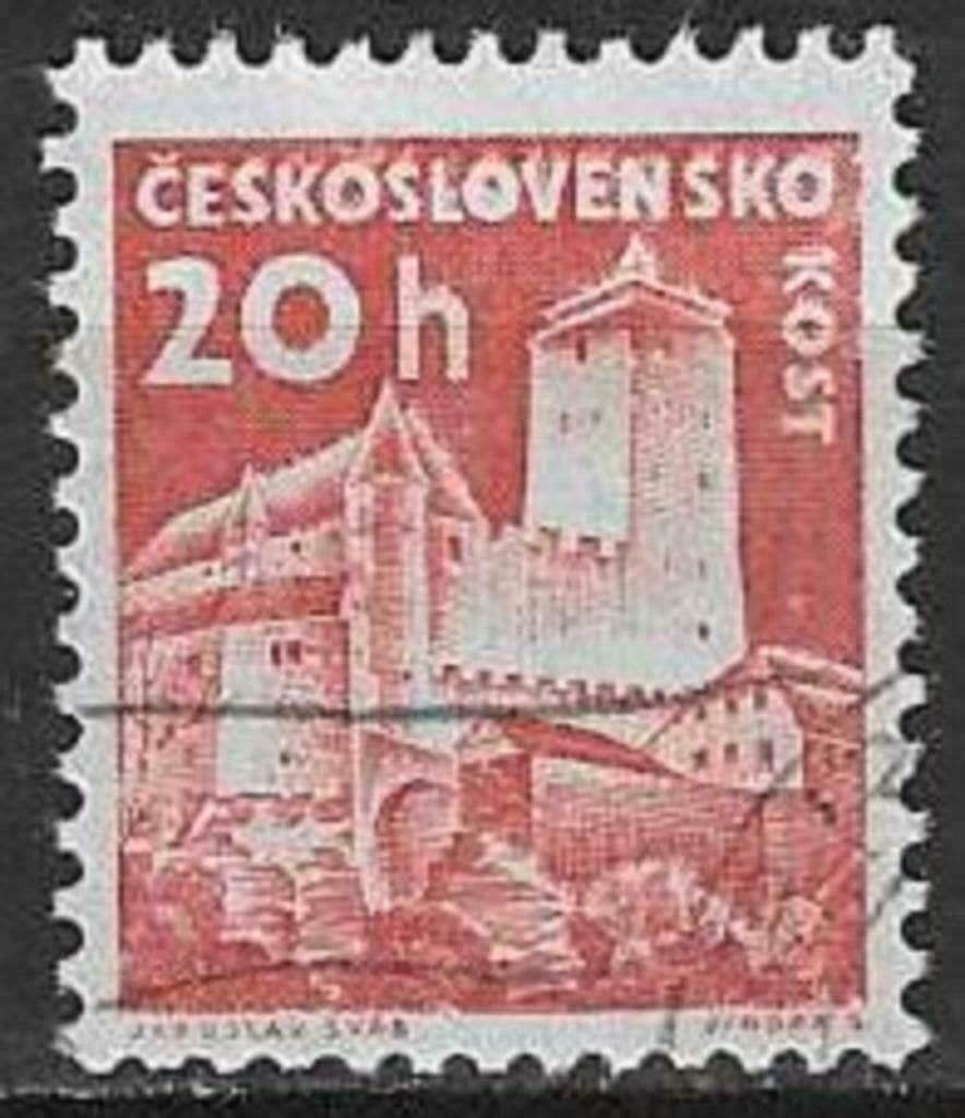 Tchécoslovaquie 1960 - Yvert 1070 - Châteaux - Kost (ST), Envoi, Affranchi