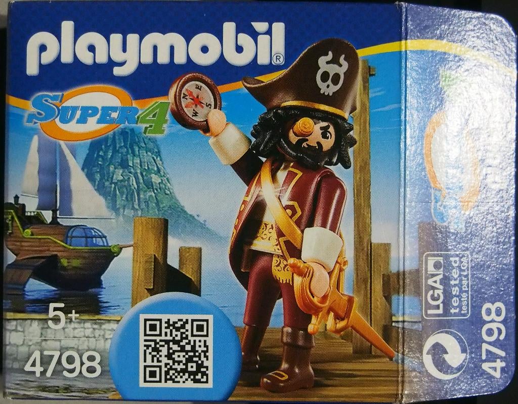 Playmobil set 4798 Haaibaard in nieuwstaat, Ophalen, Zo goed als nieuw