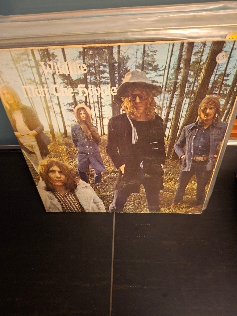 lp - mott the hoople - wildlife - vak 6, CD & DVD, Rock, Enlèvement ou Envoi, Pochette photo, Utilisé