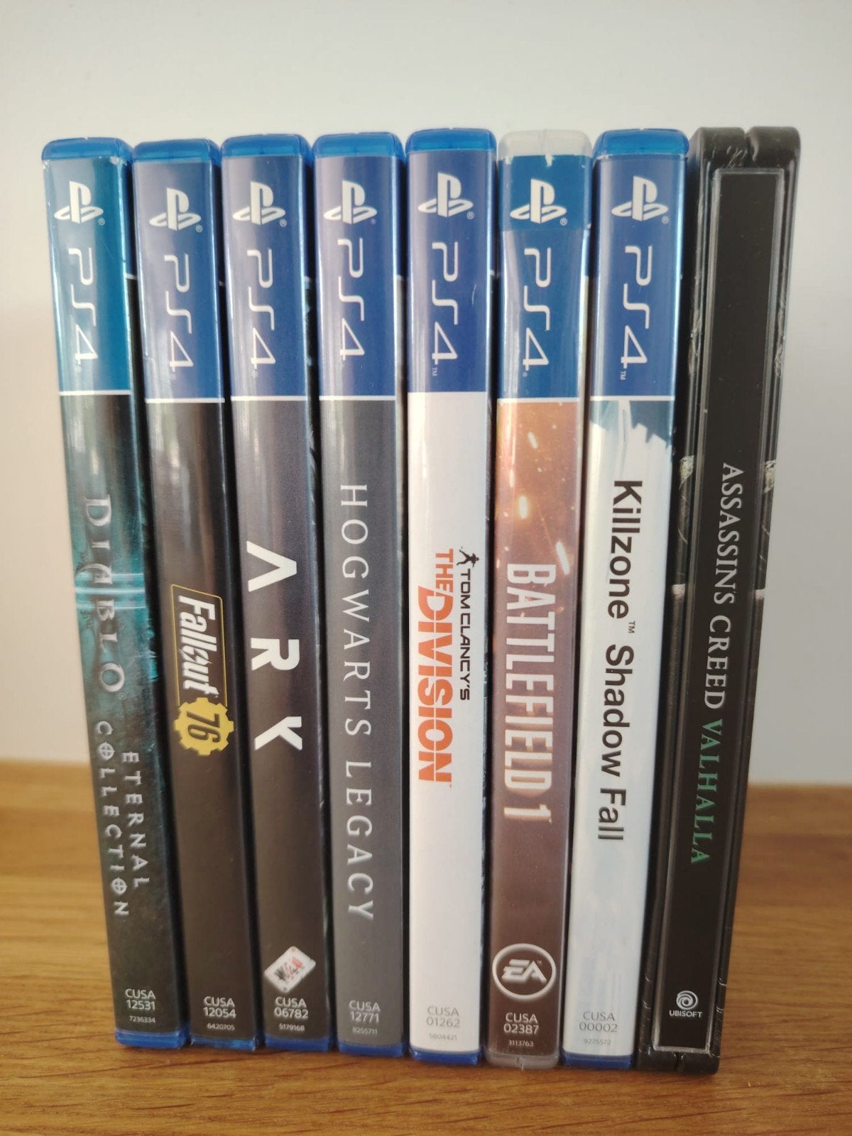 Playstation 4 games, Enlèvement