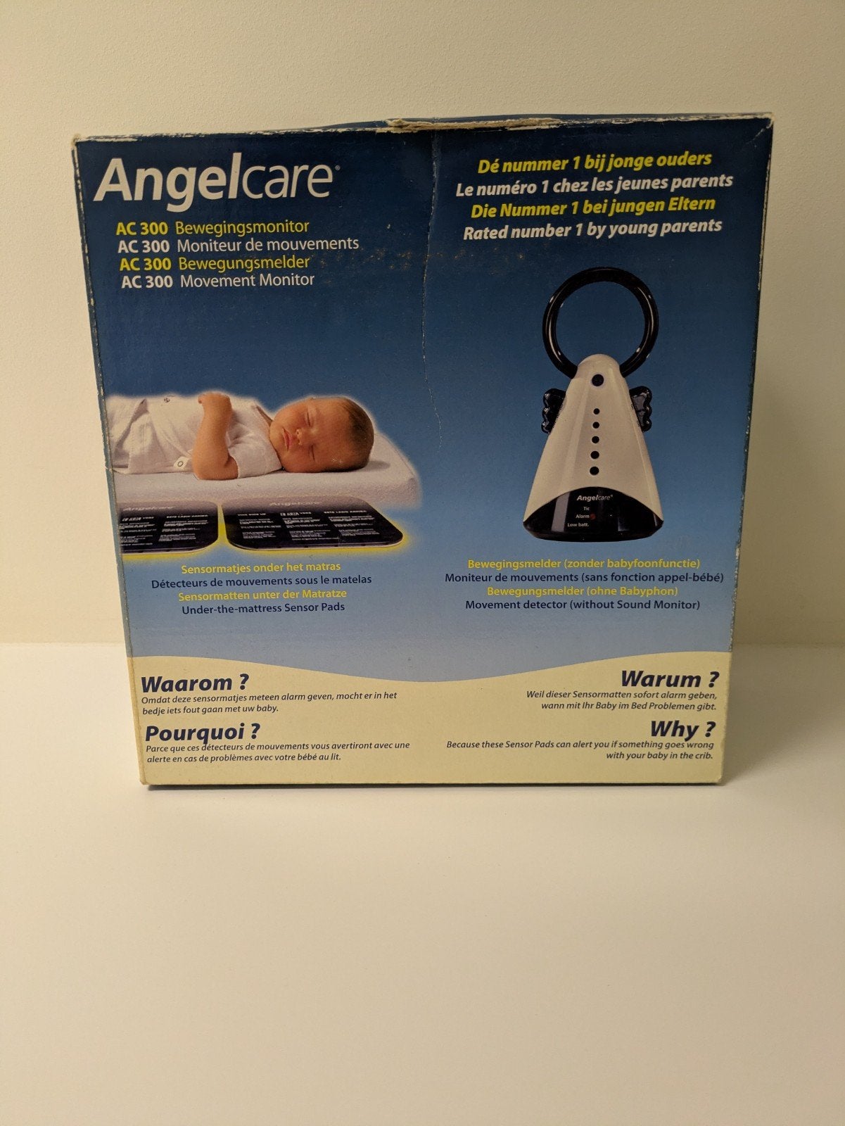 angelcare met bewegingssensor, Ophalen of Verzenden