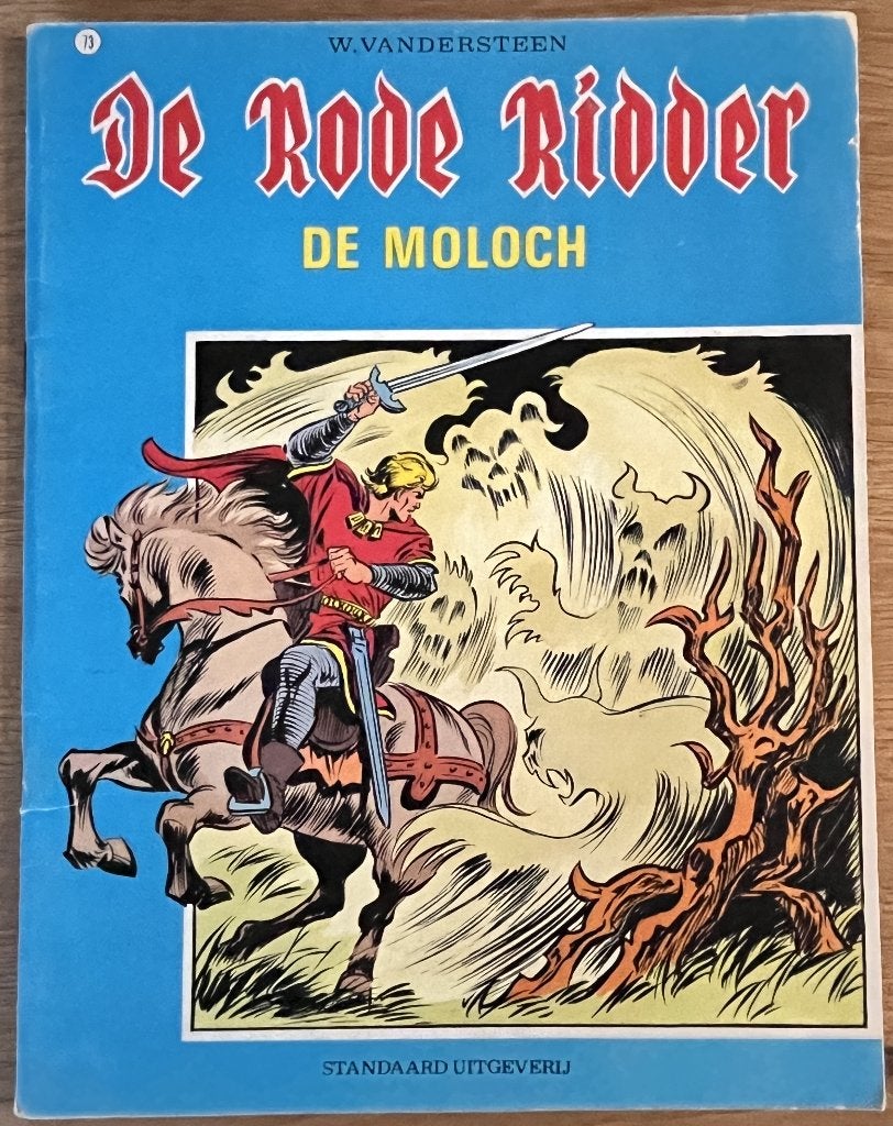 De Rode Ridder - De moloch - 73 (1976) Strip, Une BD, Enlèvement ou Envoi, Comme neuf